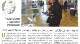 Article du magazine "L'actu Creusot-Montceau" de novembre-décembre 2015